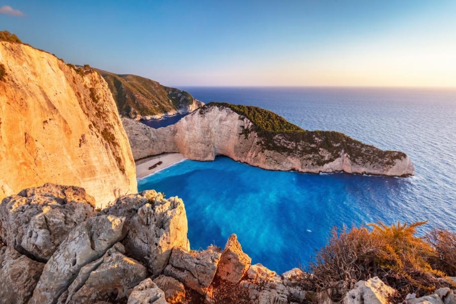 Navagio Shipwreck Beach in Zakynthos Greece